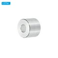 thumbnail image 3 of Espaciadores de aluminio M6, 6 piezas de espaciadores de metal de aluminio 6.2mm ID x 15mm OD x 15mm L, espaciador de tornillo de soporte redondo para tornillos o pernos M6 de 1/4, 3 of 5