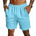thumbnail image 3 of Mfakffe Mens Mesh Athletic Shorts Lightweight Quick Dry Drawstring Casual Workout Shorts Breathable Gym Running Sport Shorts with Side Pockets, 3 of 5