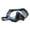 Blue Black, variant on NFTIGB Premium Silicone Adults Snorkeling Goggles Toughened Glass Large View Panoramic Swimming Diving Equipment Glasses White Black 6.69 inches / 17 cm Unpowered Eyewear [cite: 2, 6, 9]