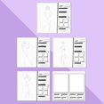 thumbnail image 4 of Kit de Arte y Manualidades Fashion Angels – Portafolio de Diseño de Pasarela, 4 of 9