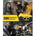 thumbnail image 4 of 2 Pack 8.0Ah Replacement Battery  for Dewalt 20V Max Batteries DCB200 DCB205-2 DCB206 DCB204 DCB203 DCB208 Compatible with Dewat 20V Cordless Power Tools and Charger, 4 of 8