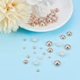 thumbnail image 5 of 690pcs 6 Sizes Tan Flat back Pearl Cabochon for Crafts Shoes Wedding Dress DIY Phone Nail Making (4mm 5mm6mm 8mm 10mm 12mm), 5 of 5