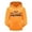 1-Orange, variant on Halloween Sweatshirt For Toddler Girls, Kids Halloween Bat Letter Print Hoodie, Casual Long‑Sleeve Pullover Hooded Sweatshirt With Pocket, Kids Fall Outfits Halloween Gifts