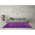 thumbnail image 3 of Ahgly Company Indoor Square Abstract Pink Contemporary Area Rugs, 3' Square, 3 of 4