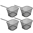 thumbnail image 2 of Cesta de Papas Fritas Acero Inoxidable Negro 4 Piezas Colador de Cocina, 2 of 9