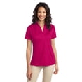 thumbnail image 1 of Port Authority ®  Ladies Silk Touch Performance Polo. L540 Xxl Pink Raspberry, 1 of 1