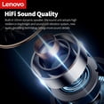 thumbnail image 3 of Auricular Lenovo LP60 Auriculares inalámbricos BT Auriculares deportivos internos Diseño giratorio Calidad de sonido HiFi Baja latencia Amplia compatibilidad Blanco Lenovo Auricular, 3 of 7