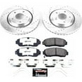 thumbnail image 3 of PowerStop Front Z26 Street Warrior Carbon-Fiber Ceramic Brake Pad and Drilled and Slotted Rotor Kit Fits: HONDA Select Models K6959-26, 3 of 9