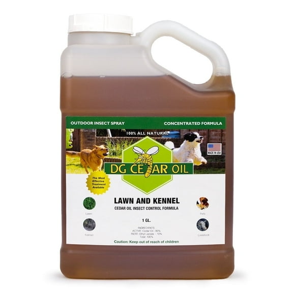 DG Cedar Oil Lawn and Kennel Outdoor Insect Spray Concentrate Gallon