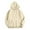 Beige, variant on Kaemgyyd Hoodies for Women Classic Casual Long Sleeve Solid Color Pullover Loose Drawstring Sweatshirts with Pocket