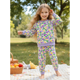 thumbnail image 5 of BemeyourBBs Toddler Baby Girl Boy Mardi Gras Outfit Carnival Spring Fall Winter Clothes Camouflage Long Sleeve Sweatshirt with Pants Set, 5 of 9