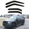 thumbnail image 2 of Tuqiang Window Visors Deflector Rain Guard Vent Shade fits for 2000-2004 Nissan Xterra Black 4PCS, 2 of 9