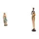 thumbnail image 1 of Figura decorativa de María, una mujer africana, escultura de resina, ideal para decorar la oficina, el coche, el hogar, el dormitorio, la me, 1 of 8