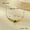 NMSN-A144-1, variant on 18K Gold Plated Hammered Crescent Moon Necklace - Stainless Steel with Natural Stone Cabochons, Tarnish-Free Vintage Boho Choker for Women