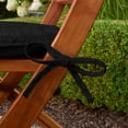 thumbnail image 6 of ARDEN Indoor/Outdoor Foam Seat Pad, 2 Pack, 17 x 16, Patio Cushion, Water repellent, Fade Resistant, Foam Cushion Black Leala, 6 of 8
