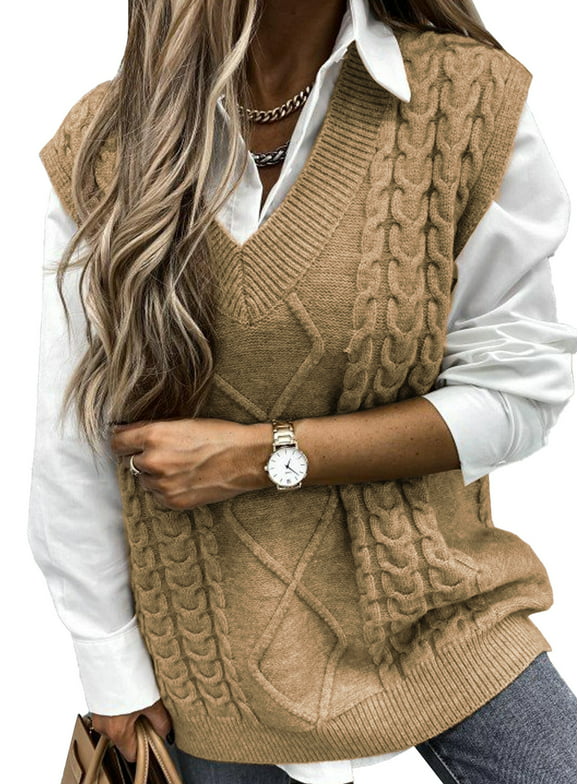 Spuug uit Draai vast Mus Womens Sweater Vests in Womens Sweaters - Walmart.com