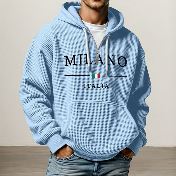 WILLBEST Sudadera con Capucha para Hombre, Suave y Cómoda, para Uso Informal Al Aire Libre y Actividades Deportivas XXGrande