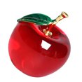 thumbnail image 4 of LEEYNEER Crystal Apple Paperweight Car Interior Crystal Fruit Apple Decor for Christmas Gift, 4 of 6