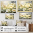 thumbnail image 4 of Designart "White Yellow Buttercups love expression I" Floral Canvas Art Print, 4 of 5