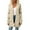Beige, variant on Fashionable Women's Knitted Cable Cardigan Sweater Mid-Length Twisted Rope Cardigan Coat for Fall and Winter, Cozy and Warm, Winter Clothes for Women,Beige,M