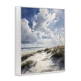 thumbnail image 2 of Stupell Industries Rustic Lodge Midday Sunny Beach Dunes White Framed Giclee Art, 24 x 30, by Franklyn Gregory, 2 of 8