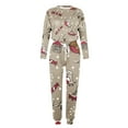 thumbnail image 5 of lcziwo Christmas Workout Clothes for Women,Womens Casual 2 Piece Outfit Christmas Printed Long Pant Set Sweatsuits Tracksuits,Two Piece Sweatsuit for Women 2023, 5 of 6