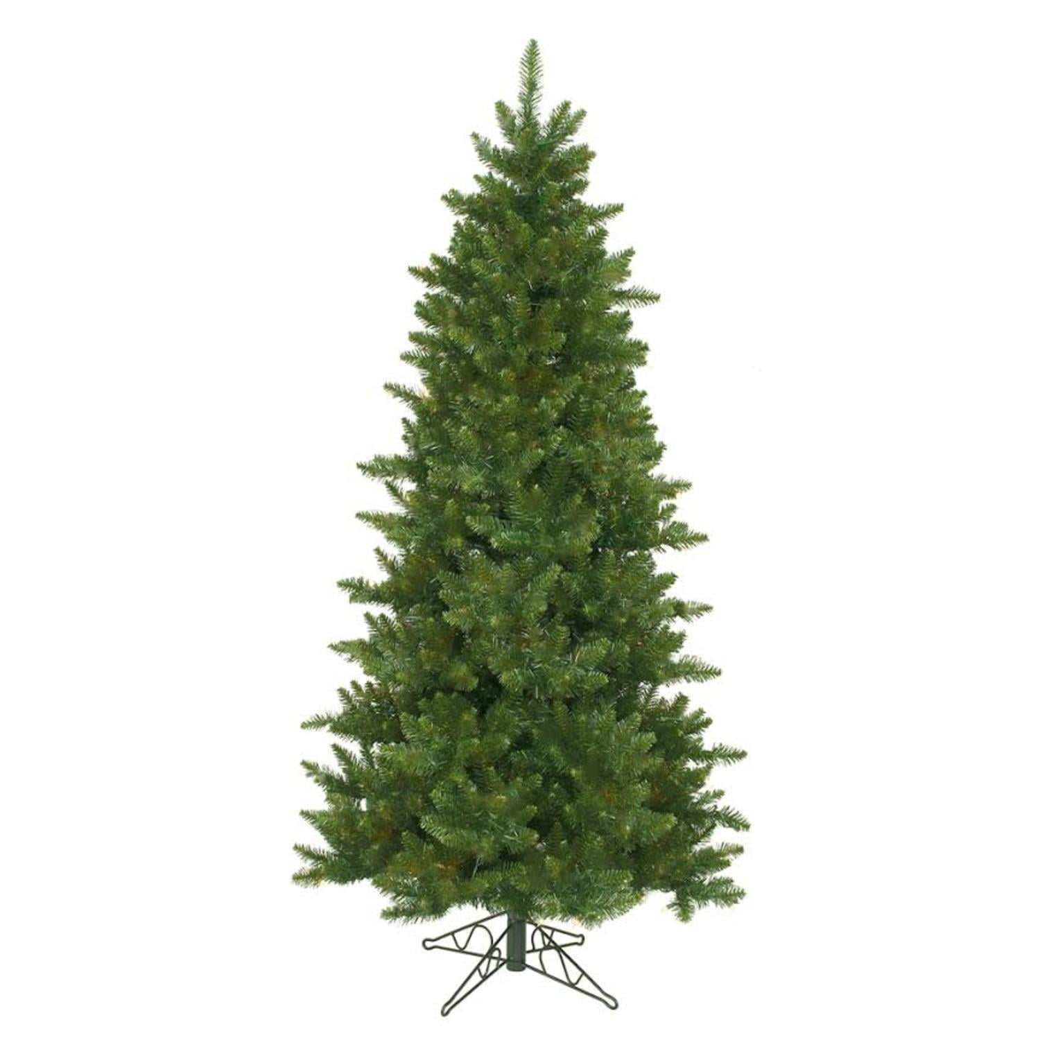 12' x 70" Eastern Pine Slim Artificial Christmas Tree Unlit Walmart