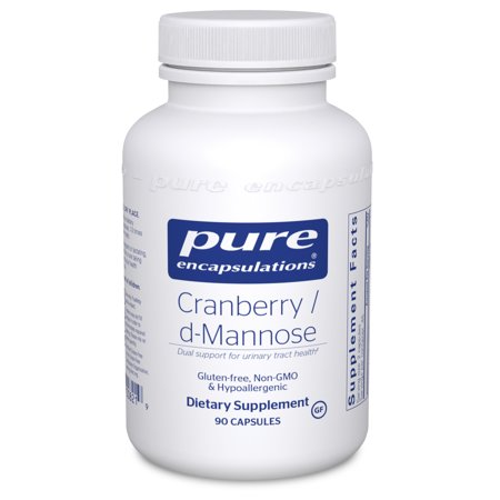 Pure Encapsulations Cranberry/D-Mannose | Supplement Made from 100% Cranberry Fruit Solids to Support Urinary Tract Health* | 90 Capsules