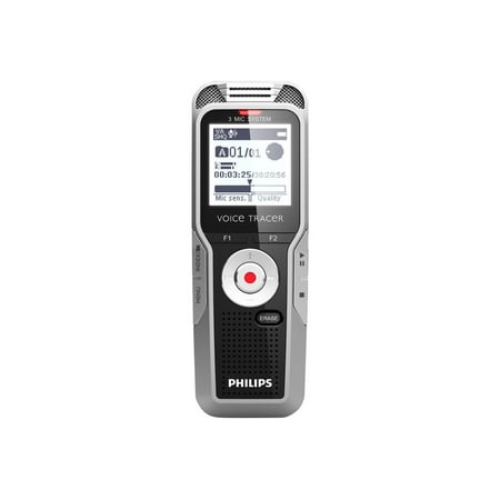 Philips Voice Tracer DVT5000 - Voice recorder - 4 GB - black, shadow