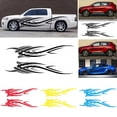 thumbnail image 1 of JUNWELL Universal Auto Car Vehicle Body 2 Side Flame Stripes Decals Stickers Decoration, 1 of 6
