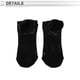 thumbnail image 5 of Calcetines de ciclismo Unique Bargains, antideslizantes, absorbentes de sudor, anti-fricción, para exteriores, negros, tamaño L, 1 par con puntos reflectantes., 5 of 6