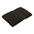Mainstays Solid Washcloth, Rich Black