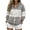 E1-Grey63, variant on Puliio Quilted Color Block Full Zip Hoodies for Women Casual Long Sleeve Sweatshirt Jacket with Pockets