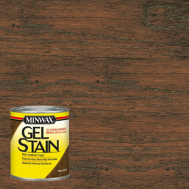 Minwax® Gel Stain Walnut, 1Qt Minwax® Gel Stain Walnut, 1Qt