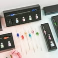 thumbnail image 3 of Flmtop 1Set Fountain Pen Flower Pen End Shape Smooth Writing Portable Crystal Dip Pen with Ink Gift, 3 of 10