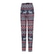 thumbnail image 5 of Pantalones largos de cintura alta con estampado de Navidad informal de moda para mujer Pompotops  ulkah938522, 5 of 6