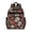 Skull and Rose, variant on Moth and Sun Gothic Pattern Backpack for School, Cute School Bag with Adjustable Shoulder Straps and Padded Back, 15.25"x11.5"x5.25"