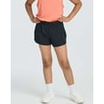 thumbnail image 6 of Real Essentials 4 Pack: Girls Athletic Performance Running Shorts with Drawstring & Pockets, 6 of 6