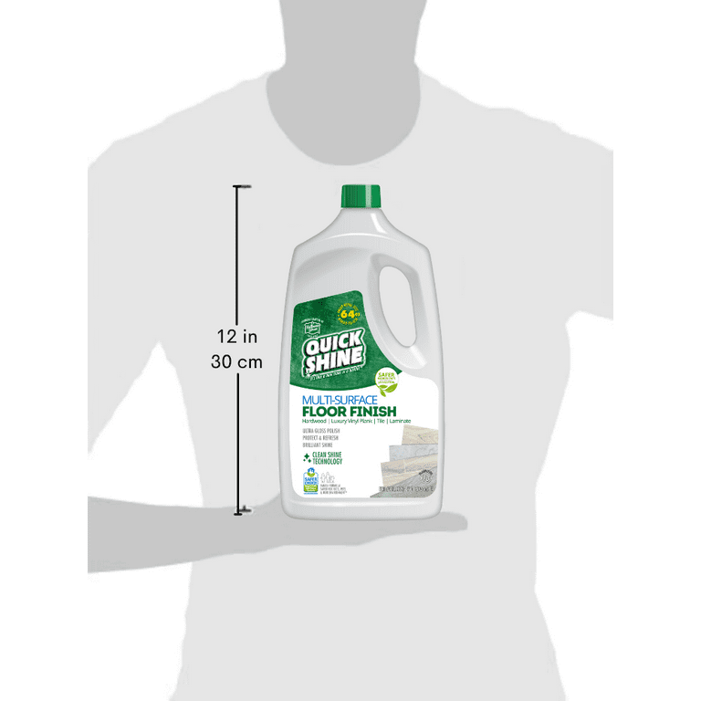 Holloway House 27 oz Quick Shine Floor Finish - Floor Cleaners