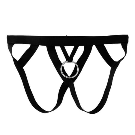 Yuhangmm Men s Solid Color Sexy Underwear Ring Hollow Underwear Thong plus Size Lingerie for Women with Underwire