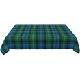 thumbnail image 4 of “N/A” Tablecloth Rectangle Scottish Clan Logan Tartan Plaid Polyester Fabric Table Cloth, Water Resistant & Wrinkle Free Table Cover for Kitchen and Dining Room Tabletop 54"x72" (4-6 Seats), 4 of 8