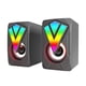 thumbnail image 3 of Mini altavoz USB luminoso para ordenador portátil RGB, altavoz multimedia, subwoofer, 3 of 5