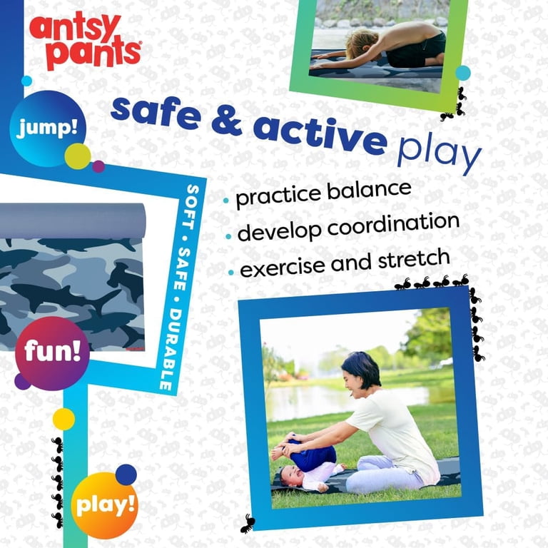 Antsy Pants Kids Yoga Mat, Non-Slip, Phthalate-Free photo 4