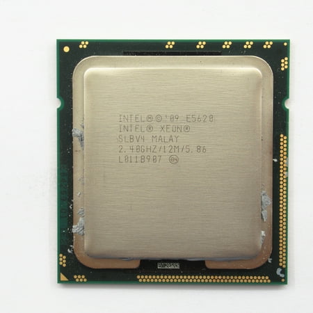 Quad Core Processor Motherboards - Intel Xeon E5620 2.4GHz SLBV4 12MB 5.86 GT/s LGA1366 Quad Core Processor Refurbished