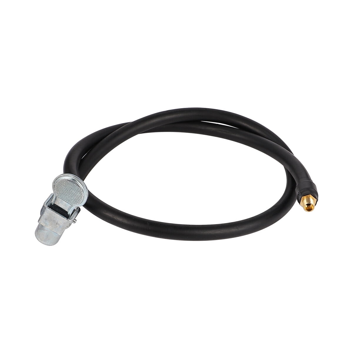 80cm Air Hose Inflator Adapter Extension Inflating Tubes for Pump of Bike Motorcycle Car Tire (Black)