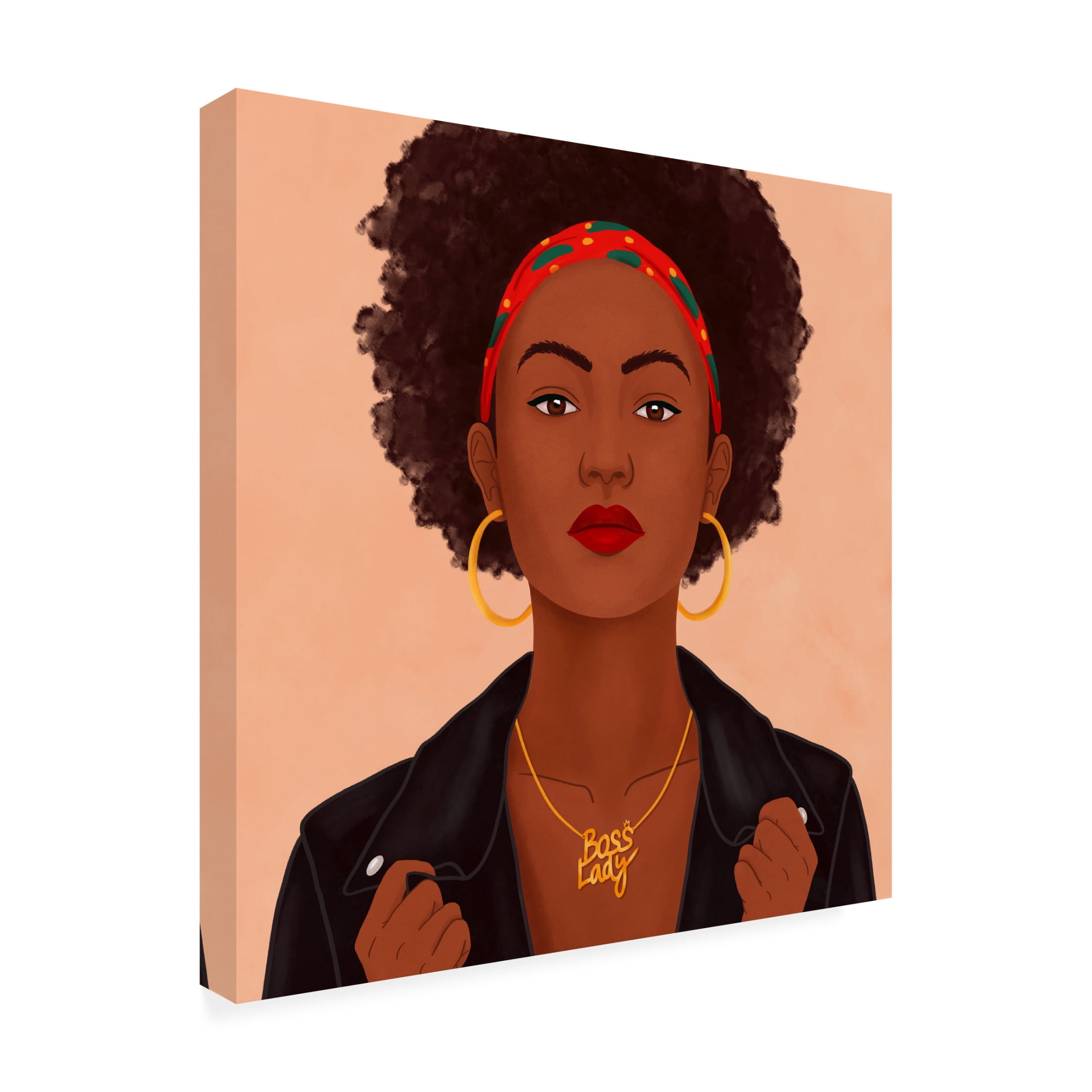 Trademark Fine Art Petra Holikova Boss Lady Canvas Wall Art
