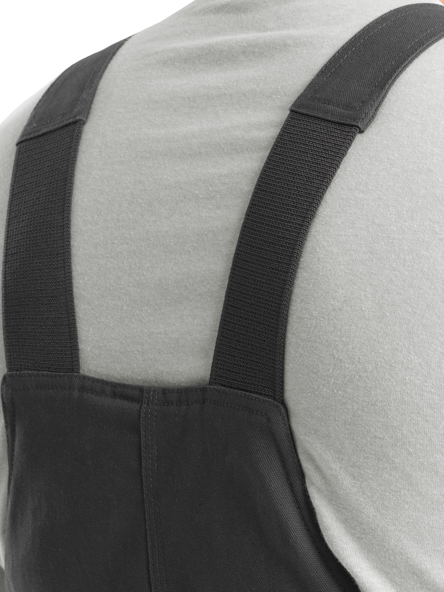 Wrangler Workwear Men's Insulated Heavy Duty Flex Duck Work Bib Overall, Size S-3XL