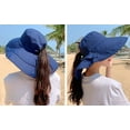 thumbnail image 3 of CoCopeaunts Summer Hat for Women Wide Brim Sun Hat Fishing Hats Cute Bucket Hat Holiday Camping Beach Hat, 3 of 4