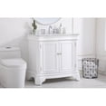 thumbnail image 2 of 36 inch Single Bathroom Vanity set in White, 2 of 8