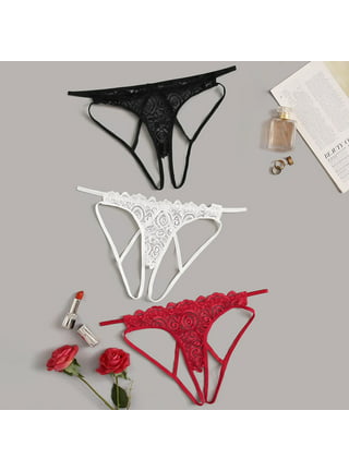 Leesechin Womens Underwear Sexy Lingerie G-string Briefs Underwear Panties  T string Thongs Knickers M Deals of Today 
